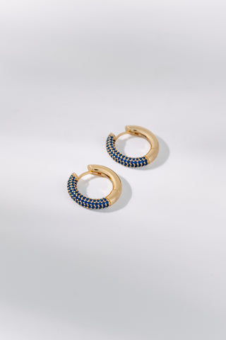 ETERNITY | HOOP EARRING SAPHIRE