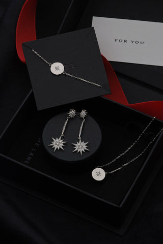 CELESTE | GIFT SET SILVER