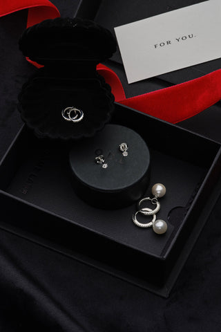 JUNIE EARRING | GIFT SET SILVER